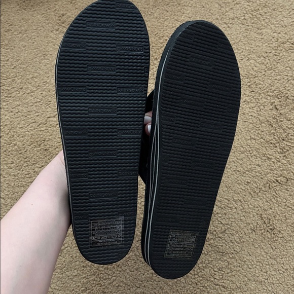 Brand New Rainbow Flip Flops - Picture 2 of 4